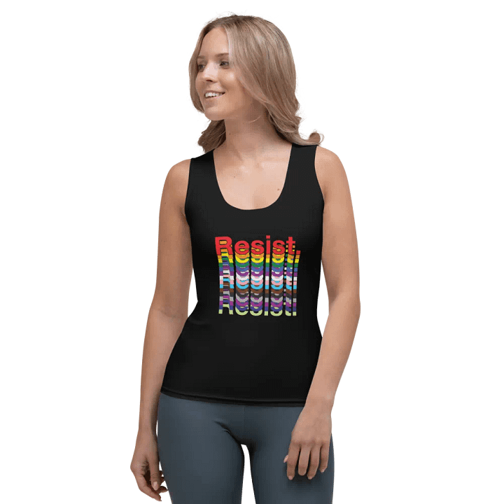 Resist - Rainbow Femme Sublimated Tank product image (1)