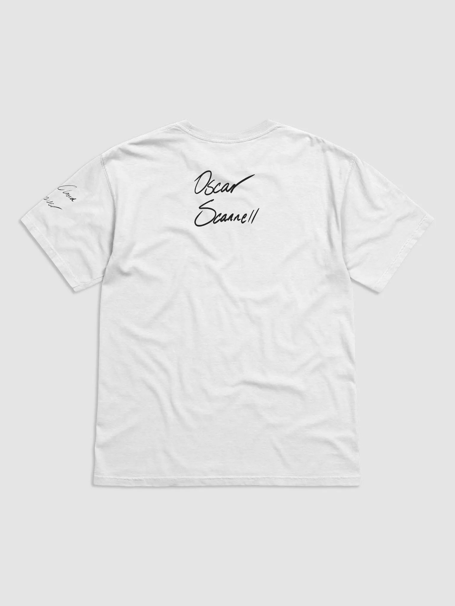 When We All Close Our Eyes - Artwork Tee (White) product image (2)