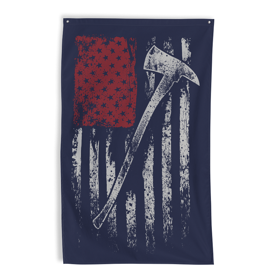 Firefighter USA: Original Wall Flag product image (1)
