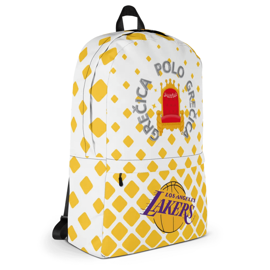Lakers Logo All-Over Print Backpack product image (3)