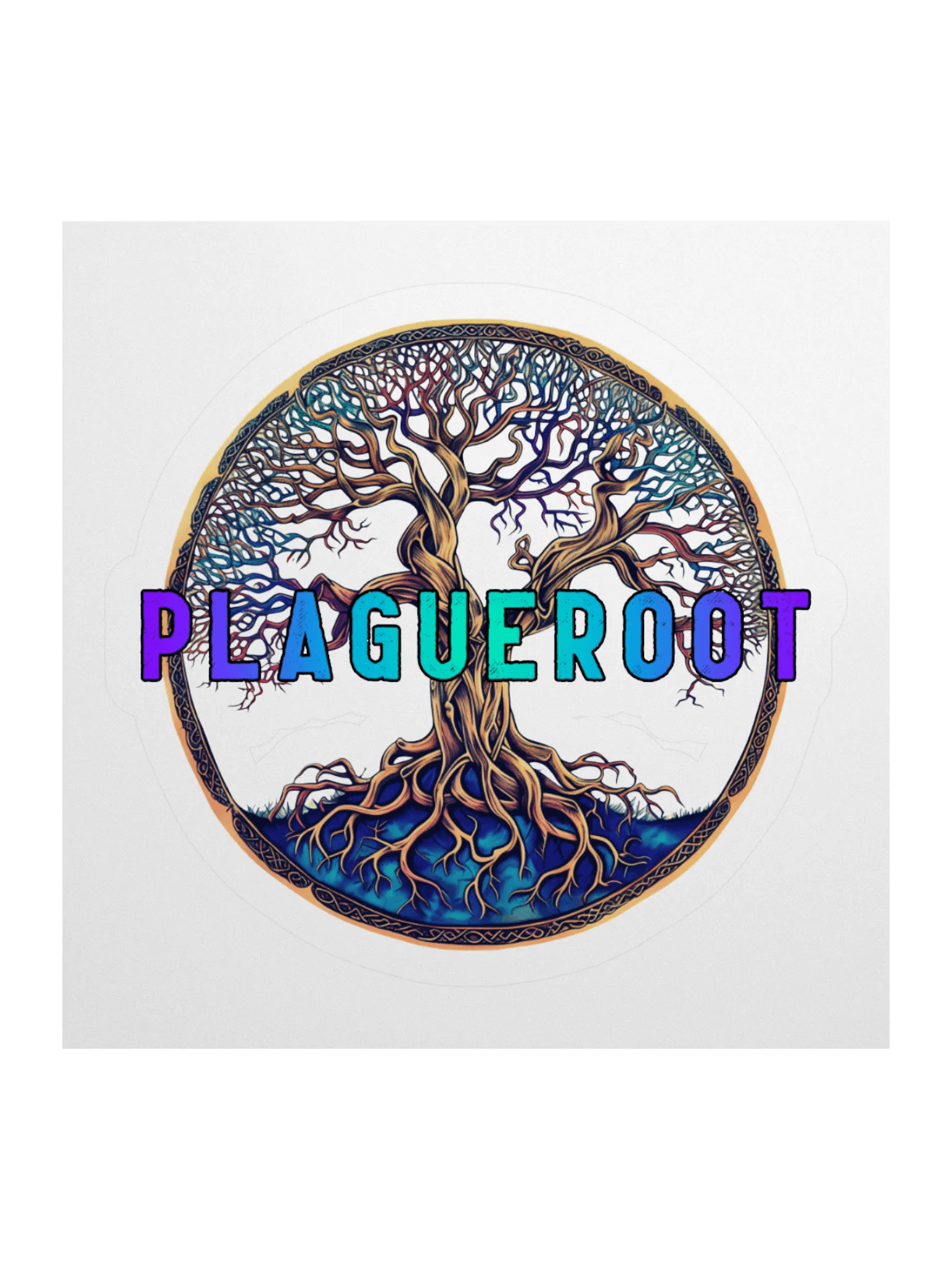 PlagueRoot sticker product image (3)