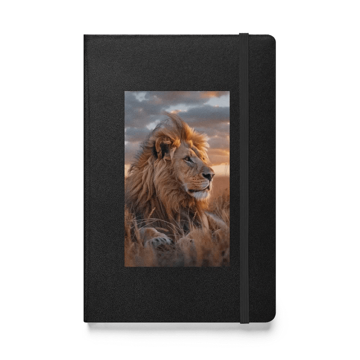 Sunlit Lion Hardcover Journal product image (1)