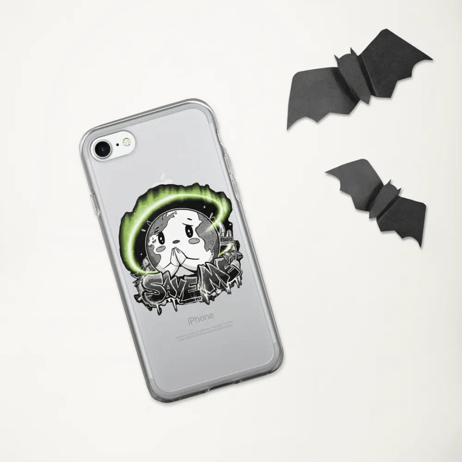 Save Me Clear iPhone® Case | Protect Your Phone & the Planet product image (9)