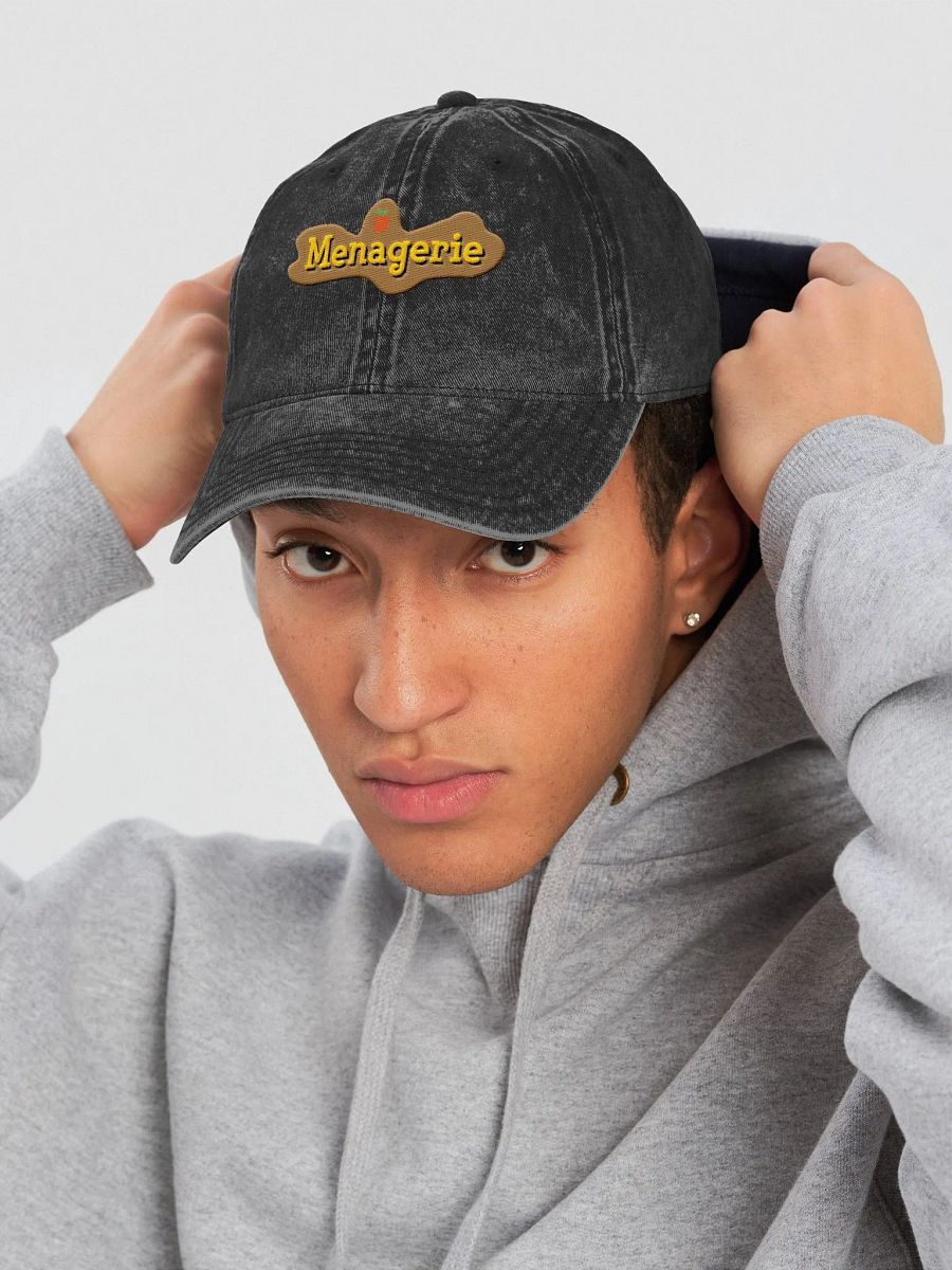 Menagerie Island Sign ~ denim cap product image (6)