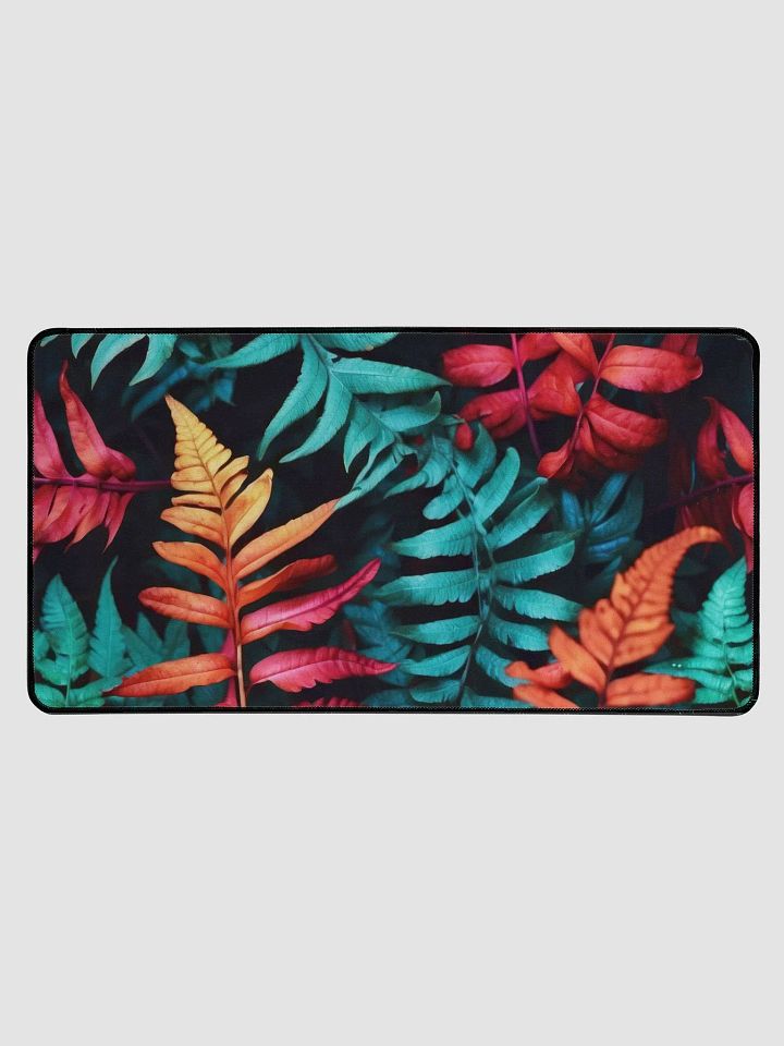 Gradient Ferns Desk Mat product image (1)