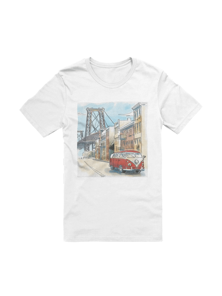 Williamsburg Bridge in Brooklyn, Tshirt product image (3)
