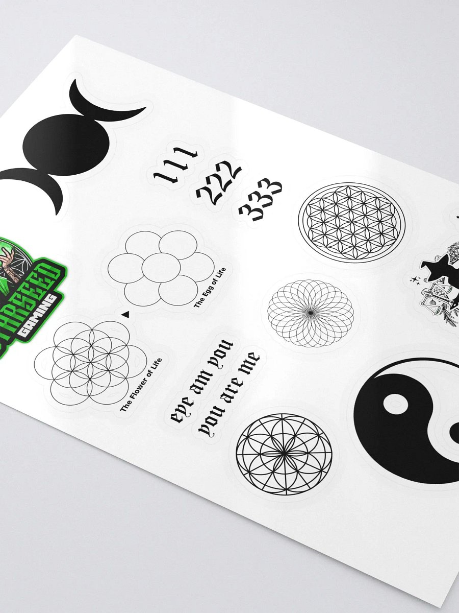spiritual bean sticker pack product image (3)