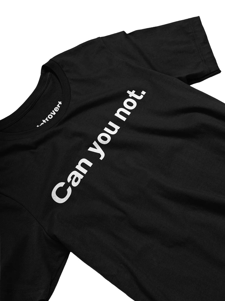 Can you not. Unisex T-Shirt product image (24)