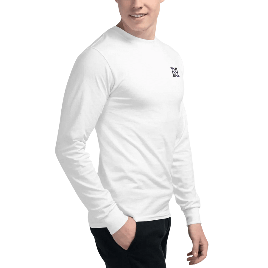 No Proxies Long Sleeve Tee - White product image (4)