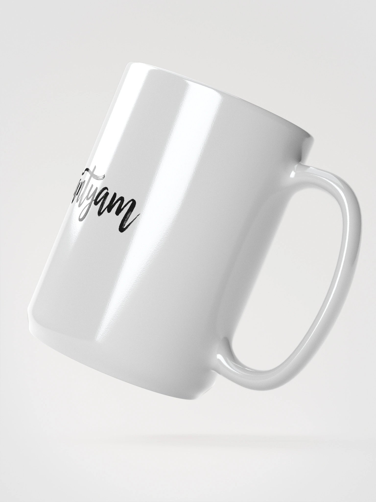 Elegant Bharatanatyam Dance | Traditional Indian Art Glossy Mug product image (2)