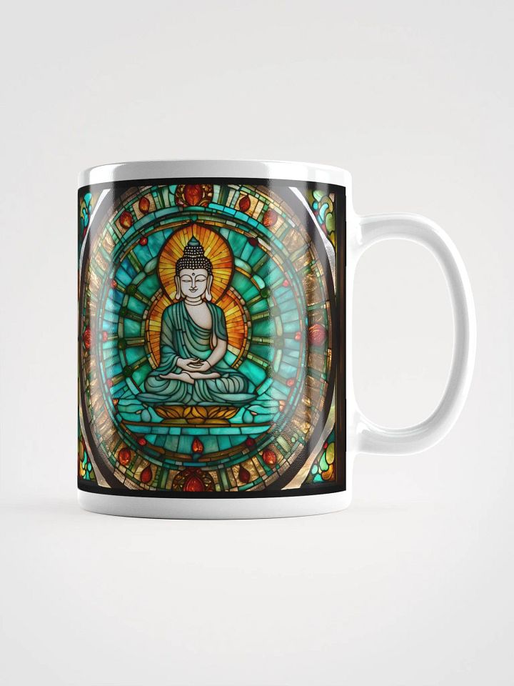#005 White Tara Buddha Stained Glass Mug product image (3)