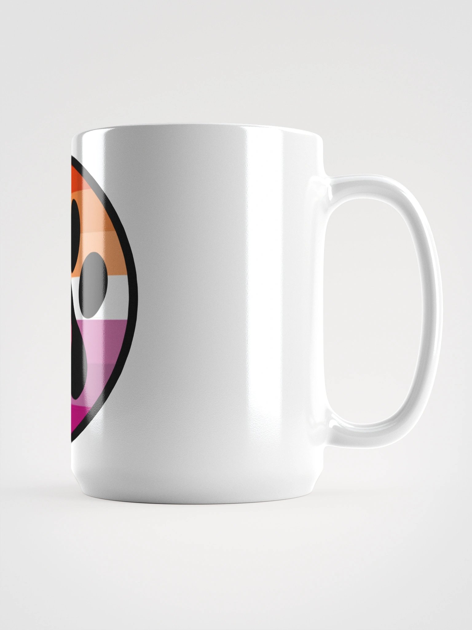 Pride Paw Mug - Lesbian product image (1)