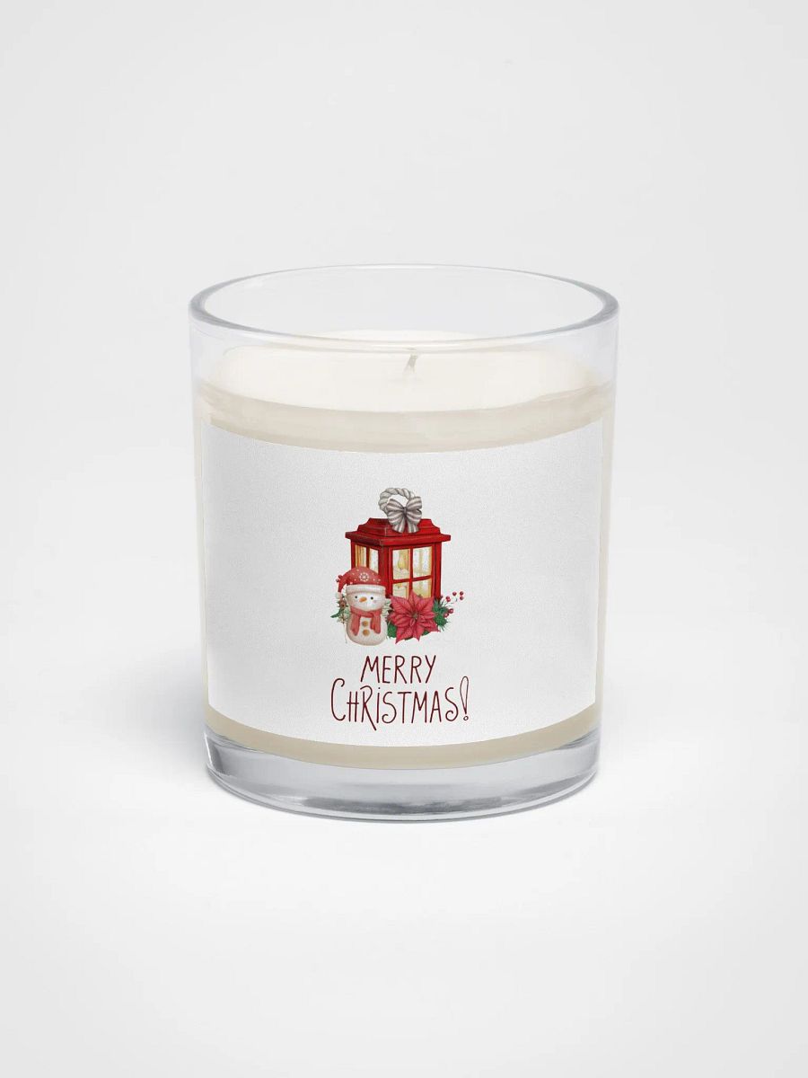 Festive Snowman Soy Wax Candle product image (1)