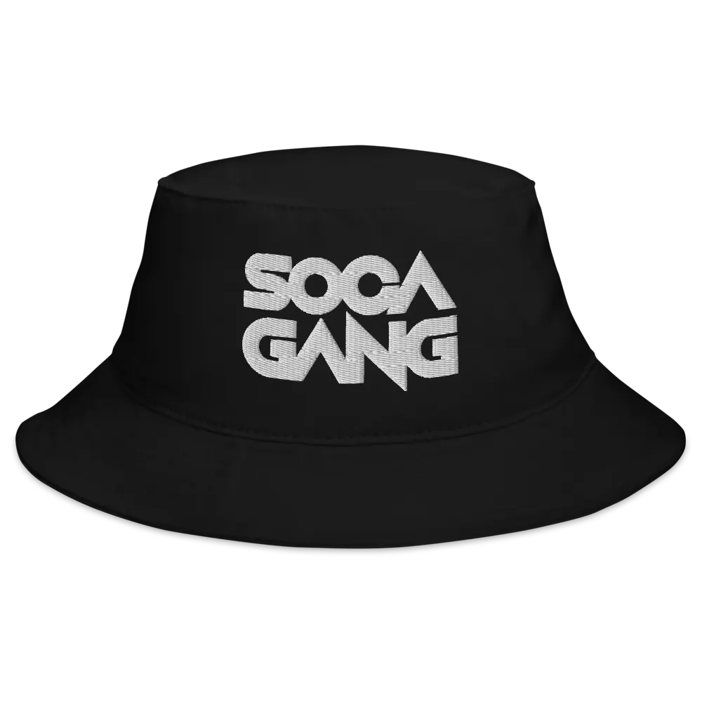 White Logo Bucket Hat (Embroidered) product image (2)