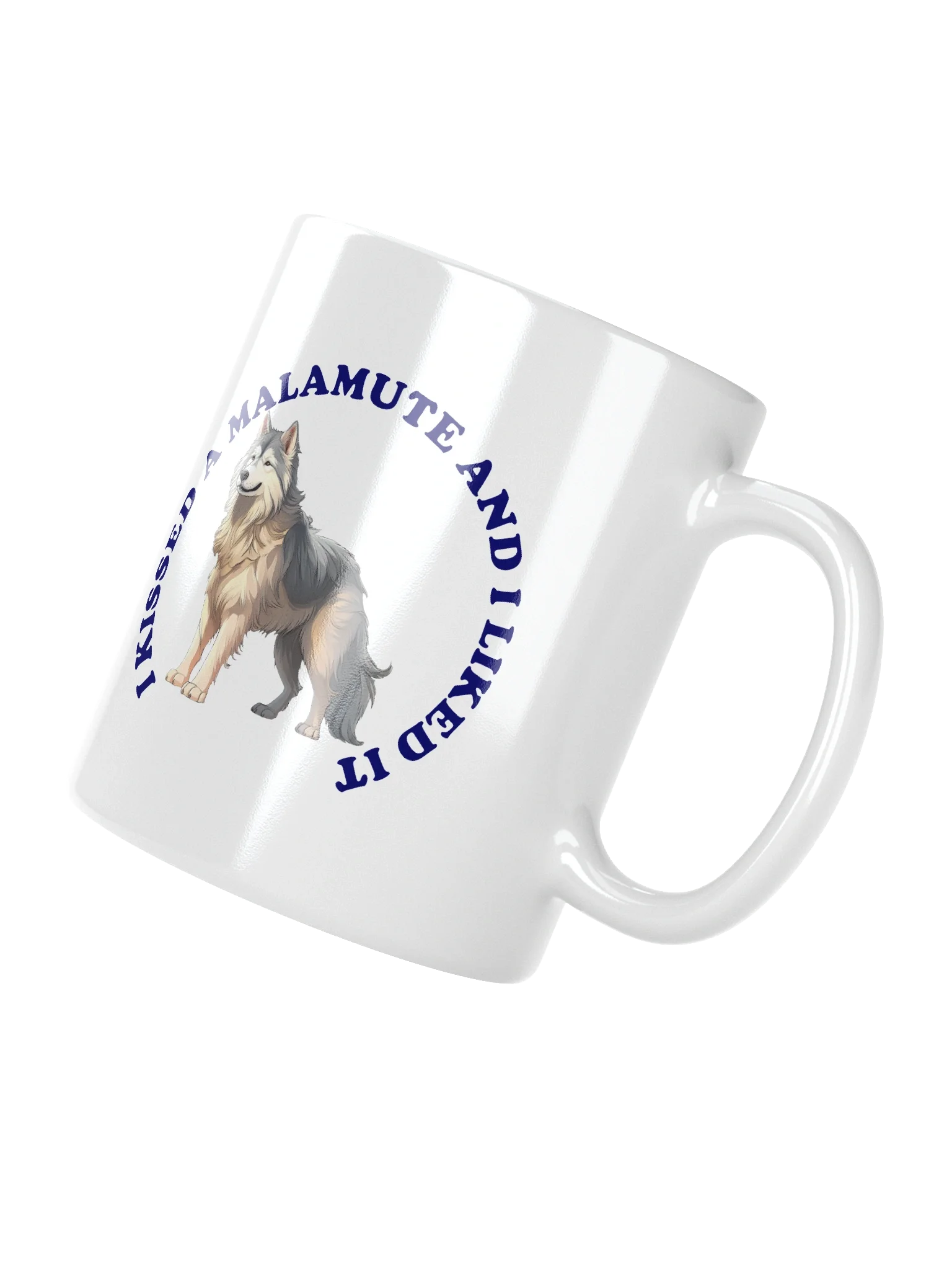 I Kissed a Malamute, Mug product image (7)