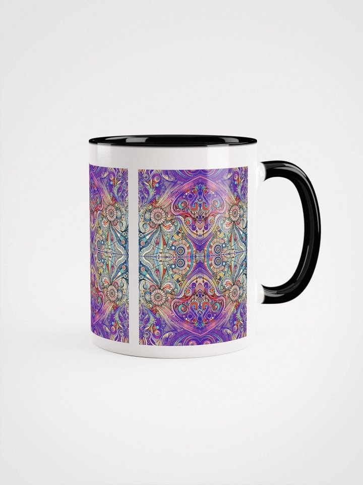 Kaleidoscope Symphony Ceramic Mug product image (1)