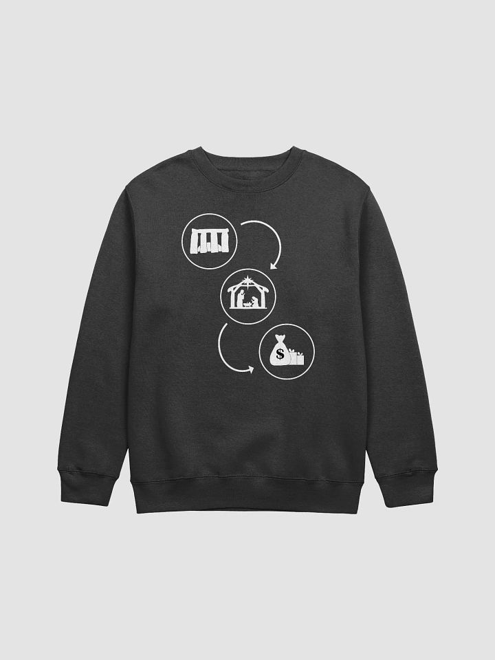 The Evolution of Christmas - Lane Seven Premium Crewneck Sweatshirt product image (2)