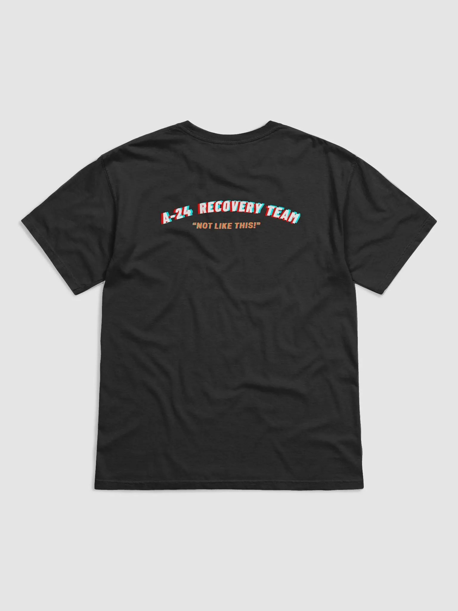 Black A-24 Crew T-Shirt product image (2)