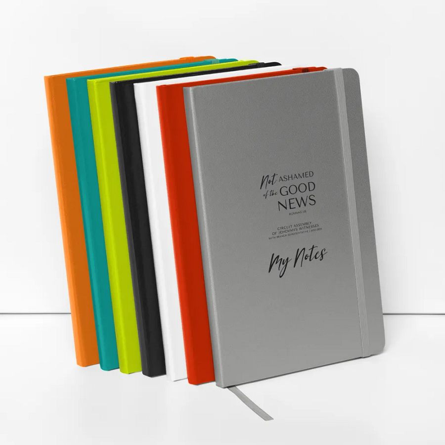 'Not Ashamed of the Good News' Hardcover Notebook product image (50)