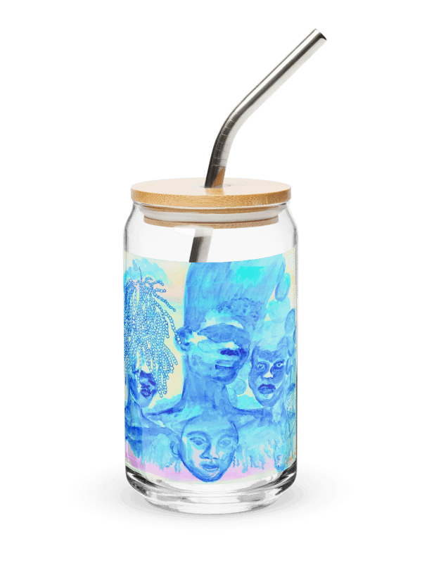 A BEAUTIFUL PEOPLE GLASS CUP product image (1)