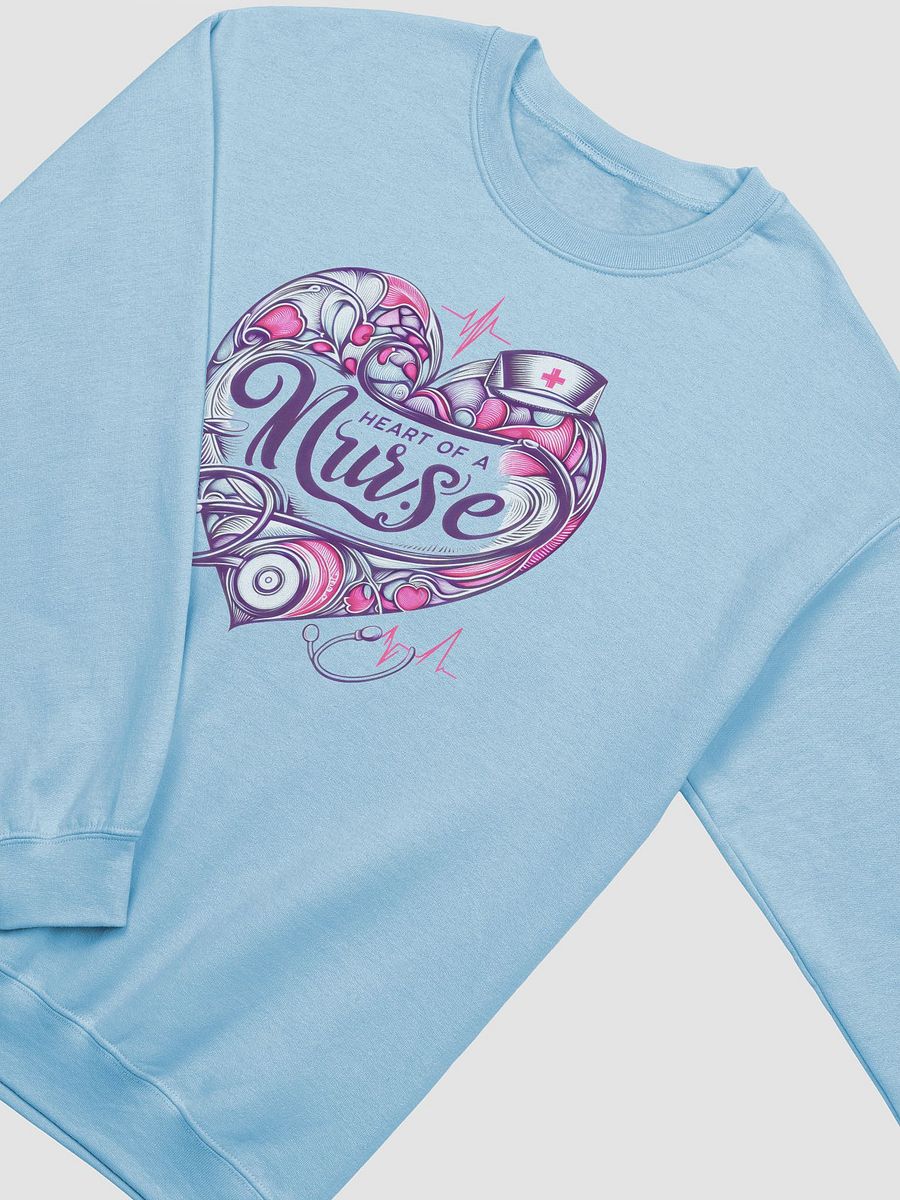Heart of a Nurse Crewneck Sweatshirt product image (13)