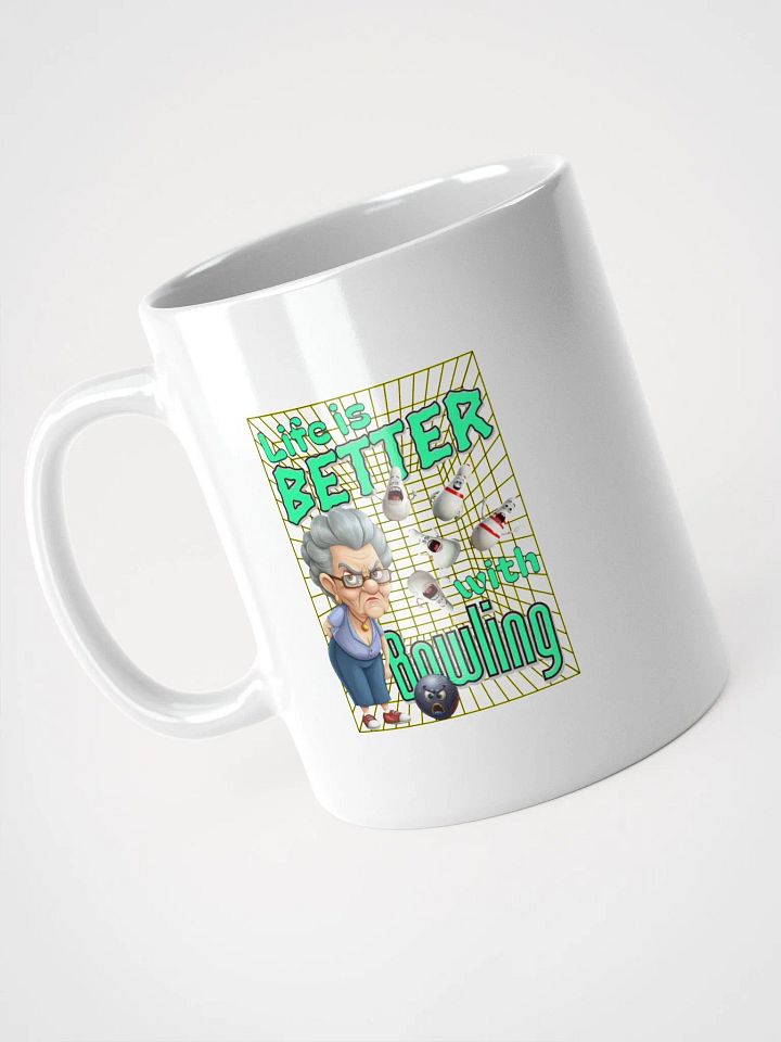 Life Is Better With Bowling Glossy Mug product image (2)
