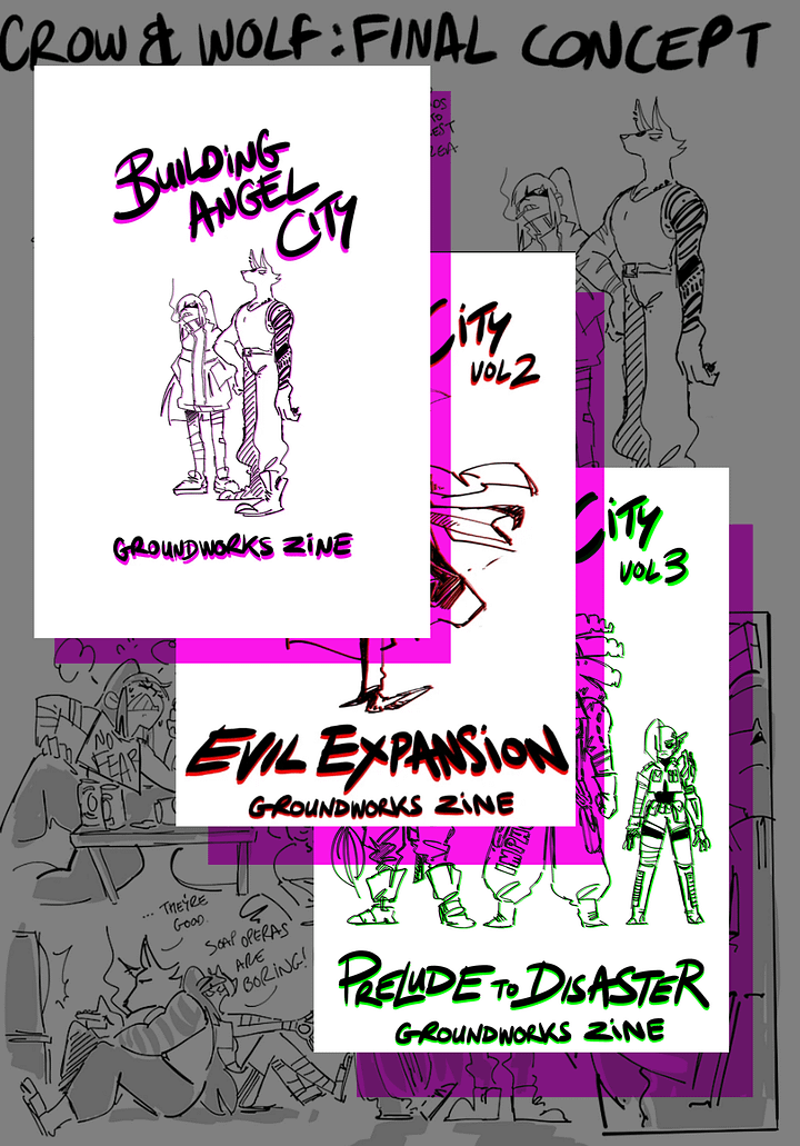 Eyepatch Wolves Ground Works Volume 1 - 3 product image (1)