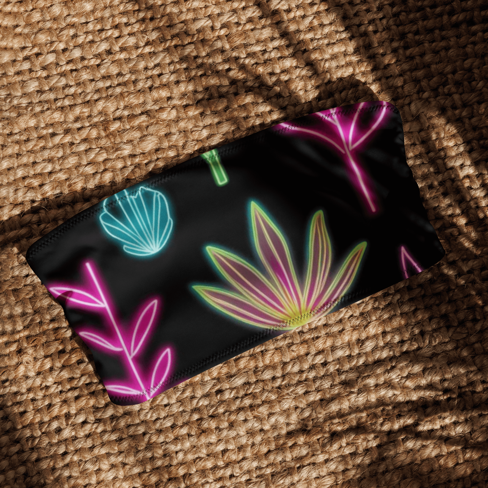 Neon Flower Girl Bikini Bandeau Top product image (2)