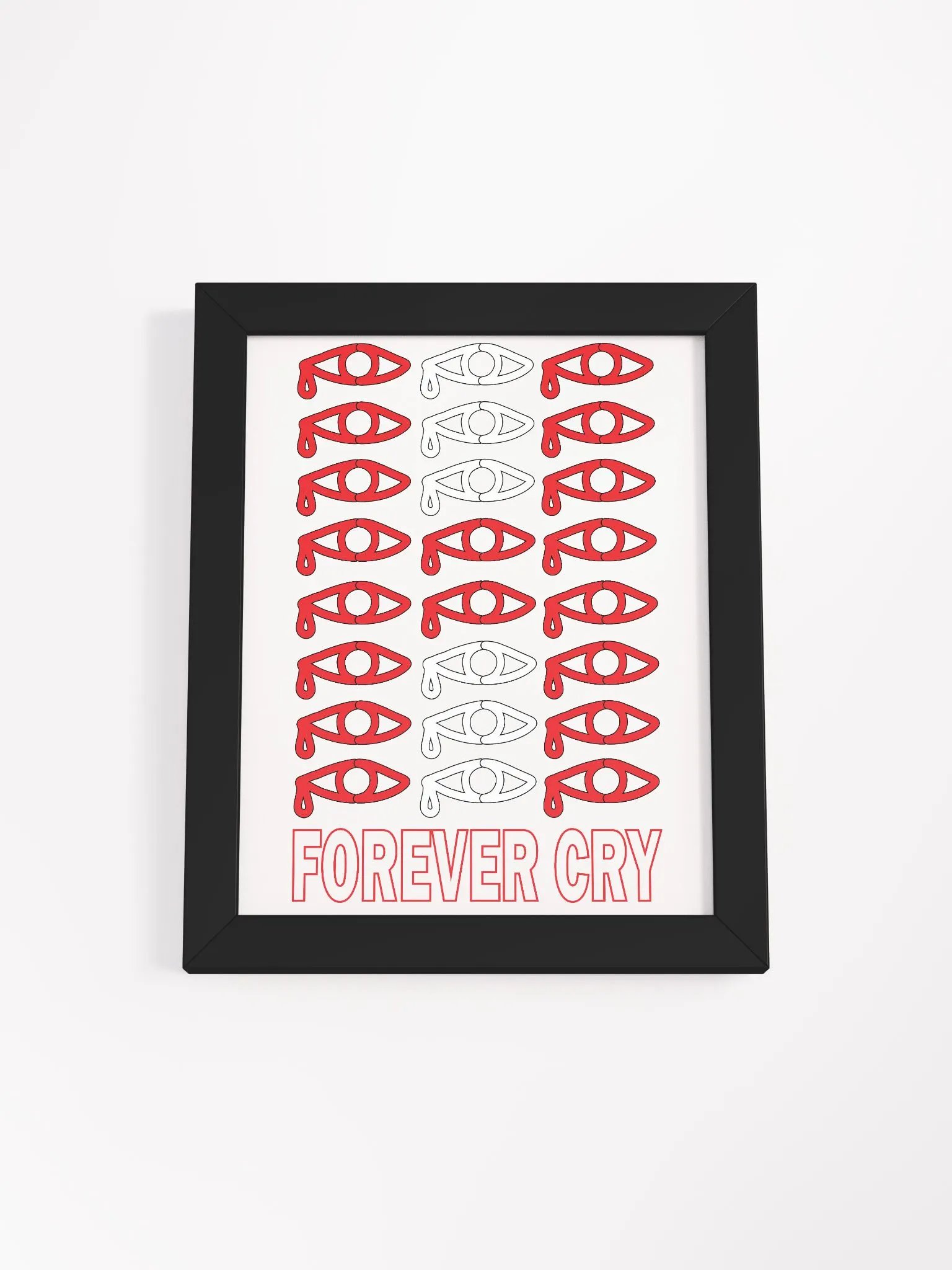 Canada - Forever Cry - Framed High-Quality Matte Poster product image (1)