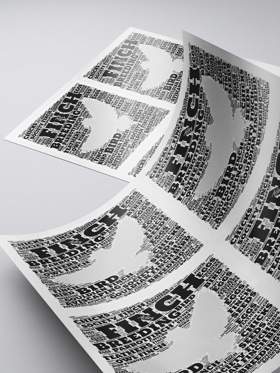 Finch Breeding stickers product image (4)