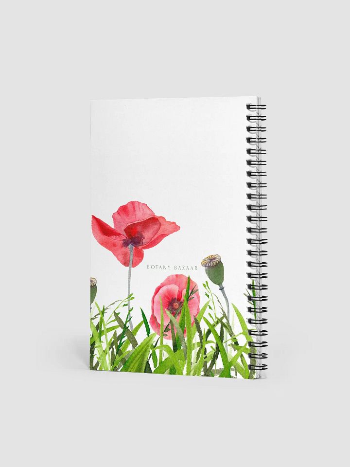 Poppy Spiral Notebook product image (2)