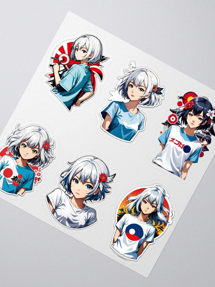Vibrant Anime Character Stickers product image (5)