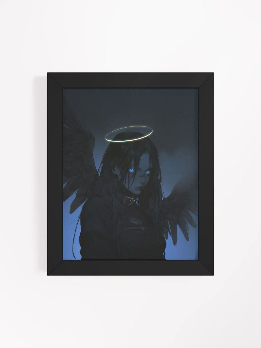 Framed Gothic Angel Halo Poster product image (46)