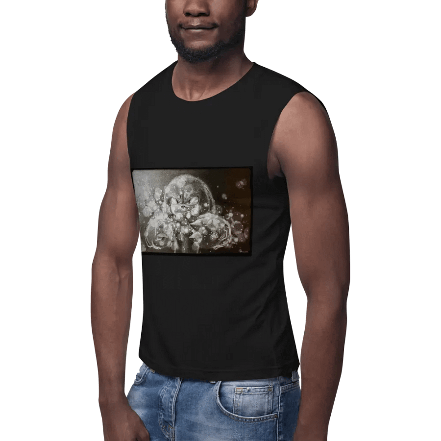 Nashīnasu - Knuckles The Echidna Muscle Tank product image (7)