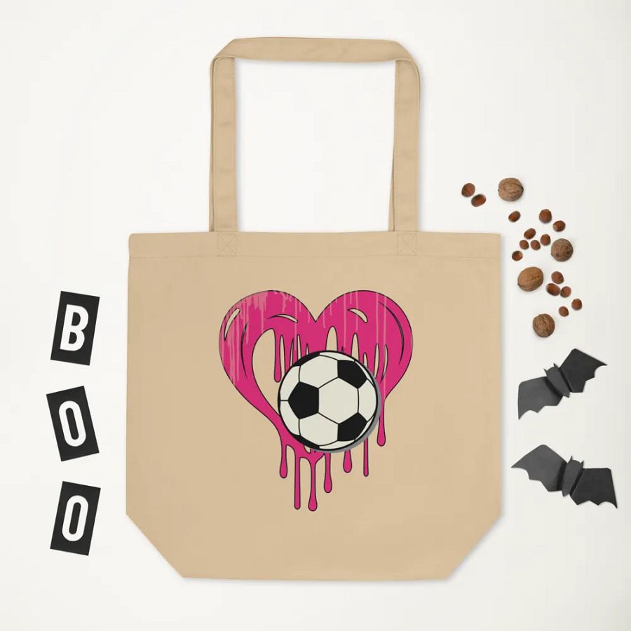 Heart Soccer Love Eco Tote product image (5)