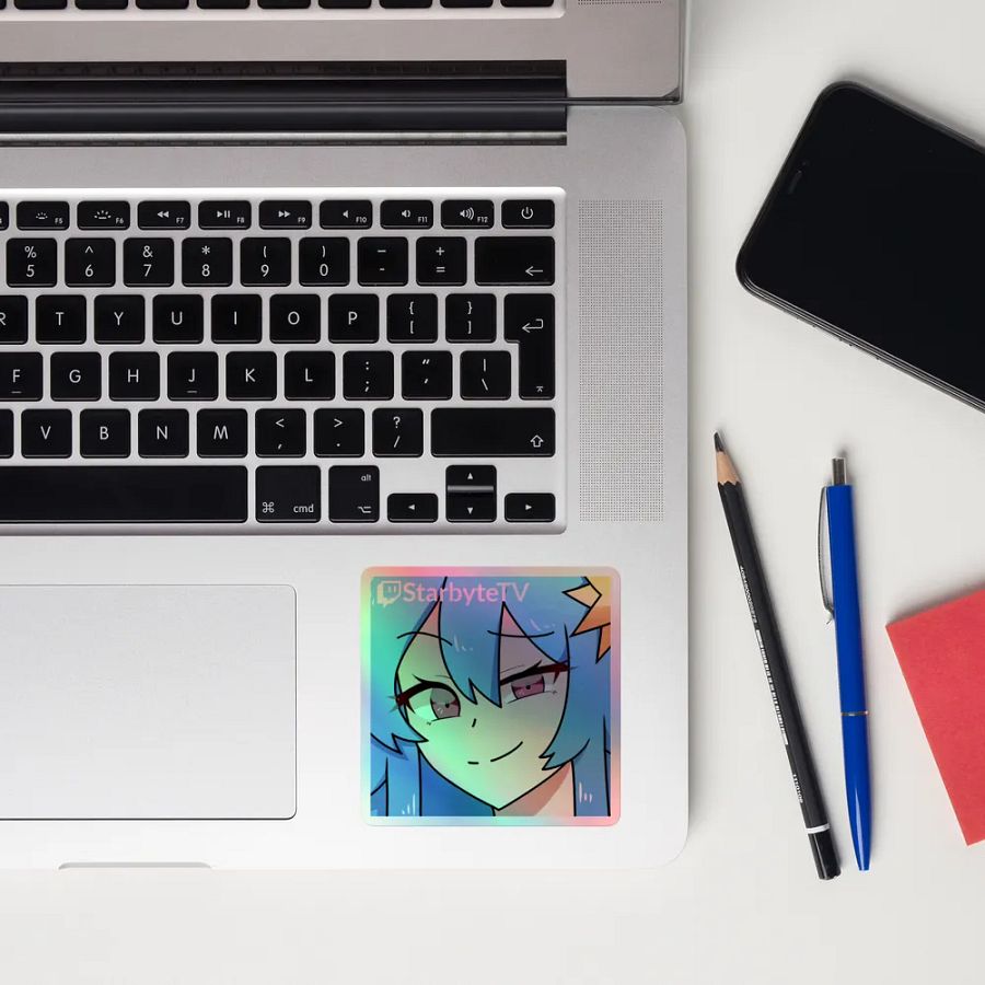 Astra Smug Holo Sticker product image (12)