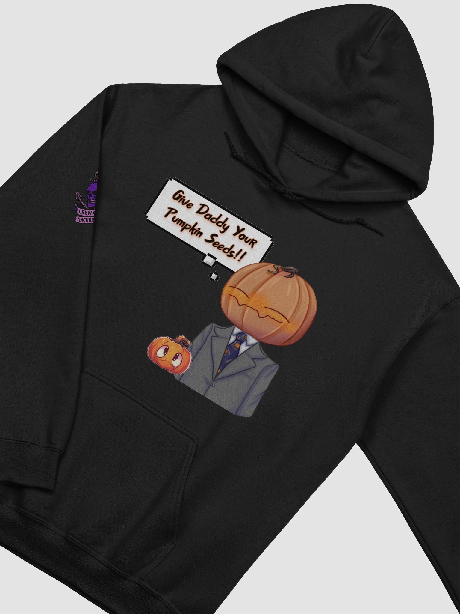 Gerald pumpkin seeds uni sex hoodie product image (19)