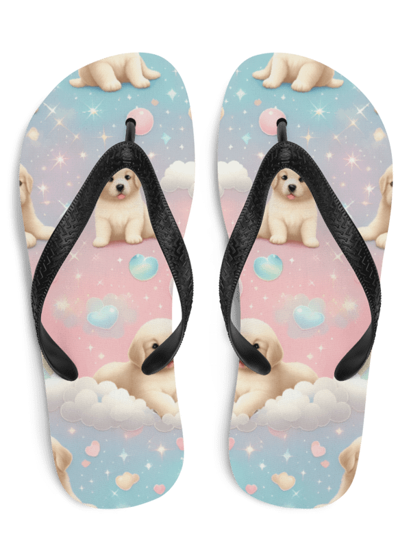 Cloud Puppies Flip Flops product image (1)
