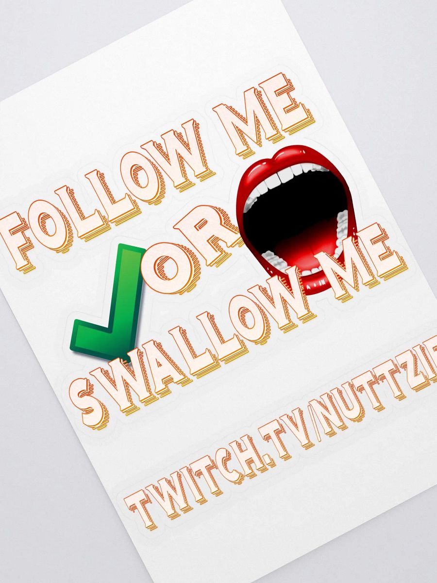 Follow stickers product image (2)
