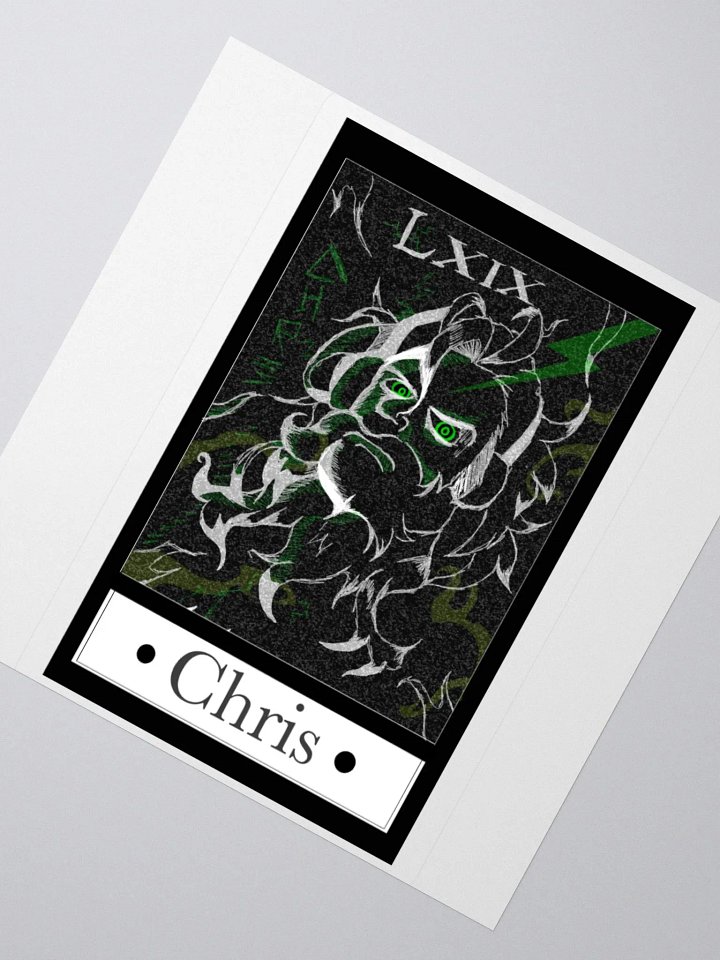 Chrissy Tarot Card Stickers product image (7)
