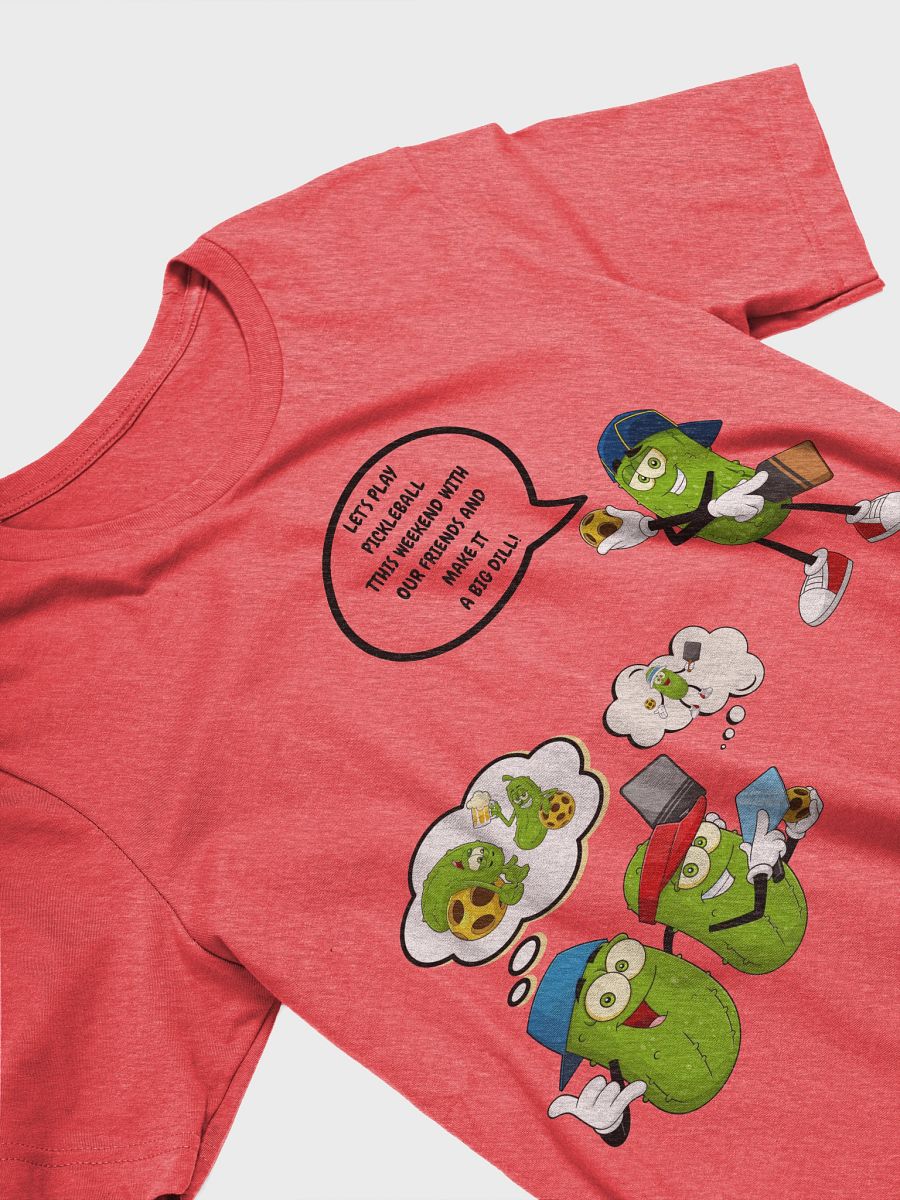 Pickleball Make It A Big Dill Supersoft T-Shirt product image (32)