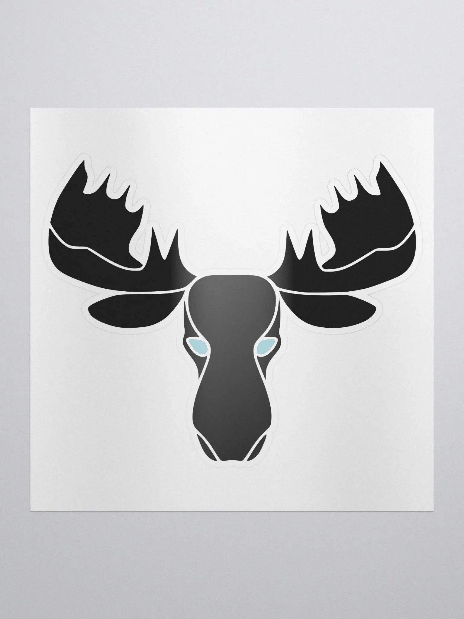 Madish Moose Logo Sticker product image (1)