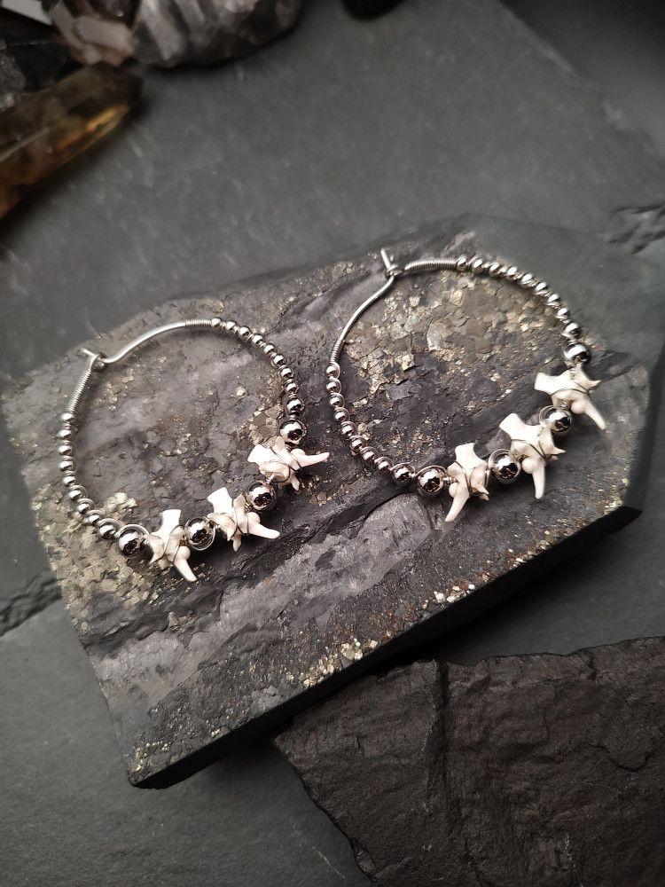 Earrings Bone Vault - Vert Trio product image (2)