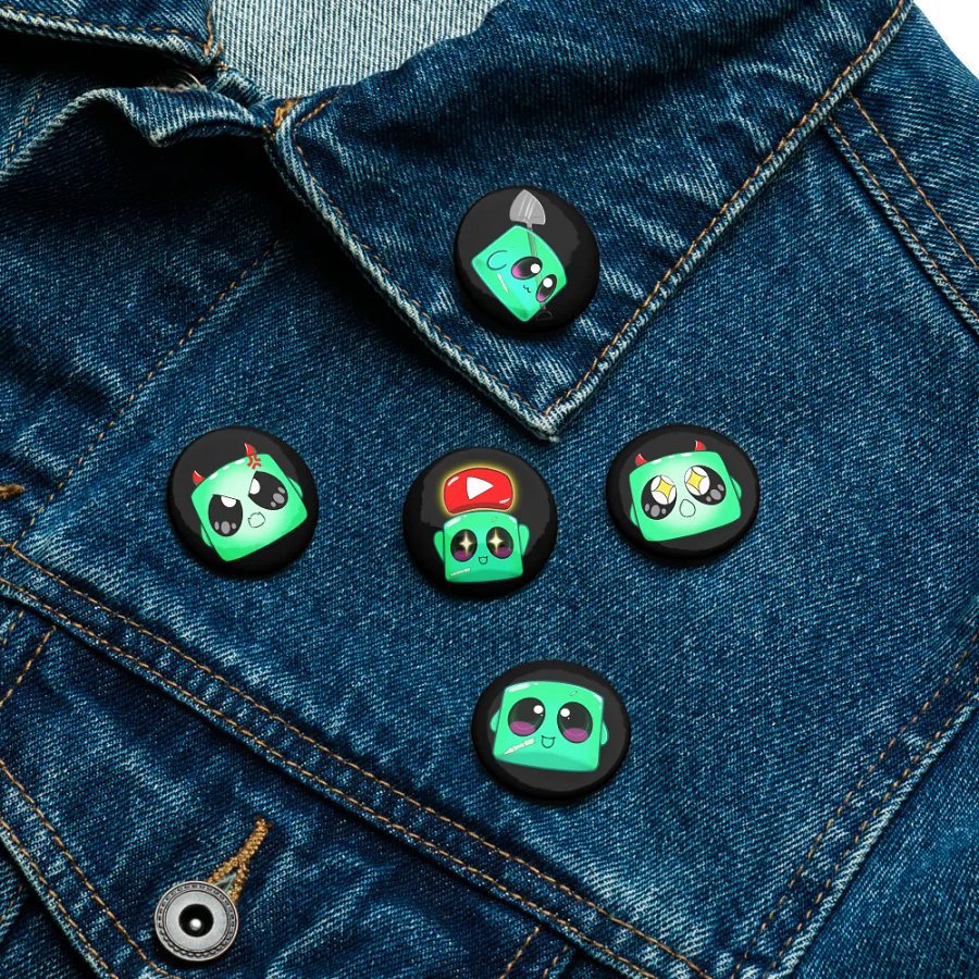Adorable Jelly Explorer Pin Set product image (16)