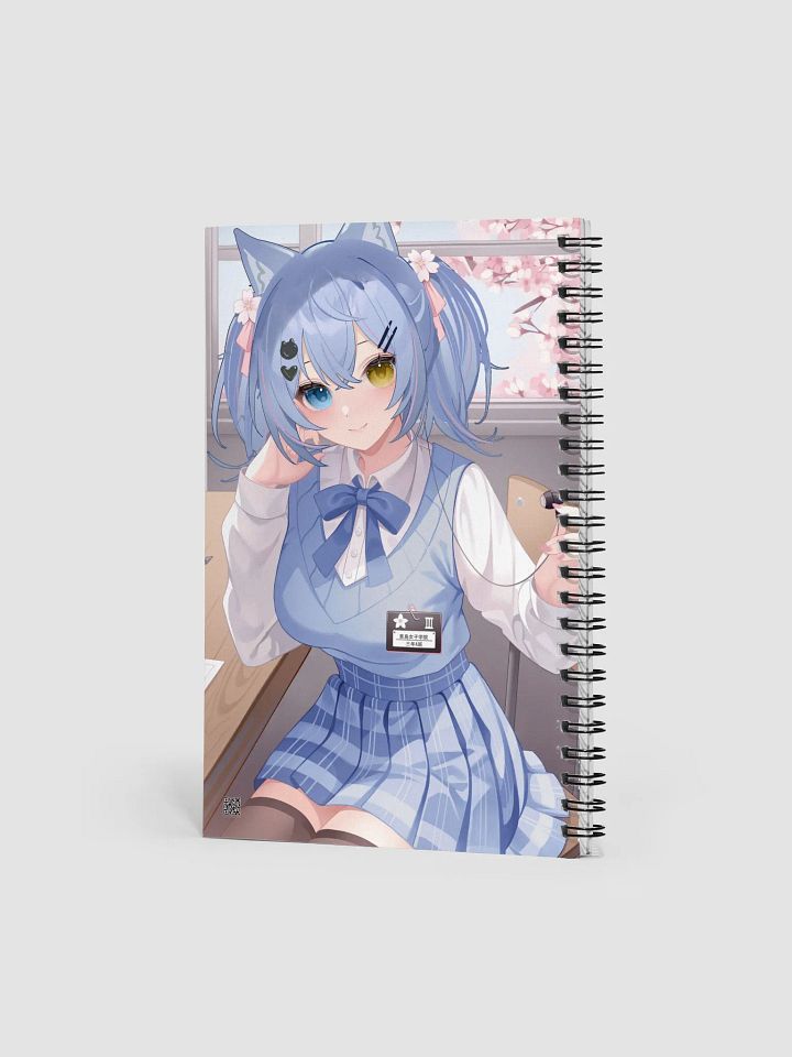 Blue School Girl Notebook product image (2)