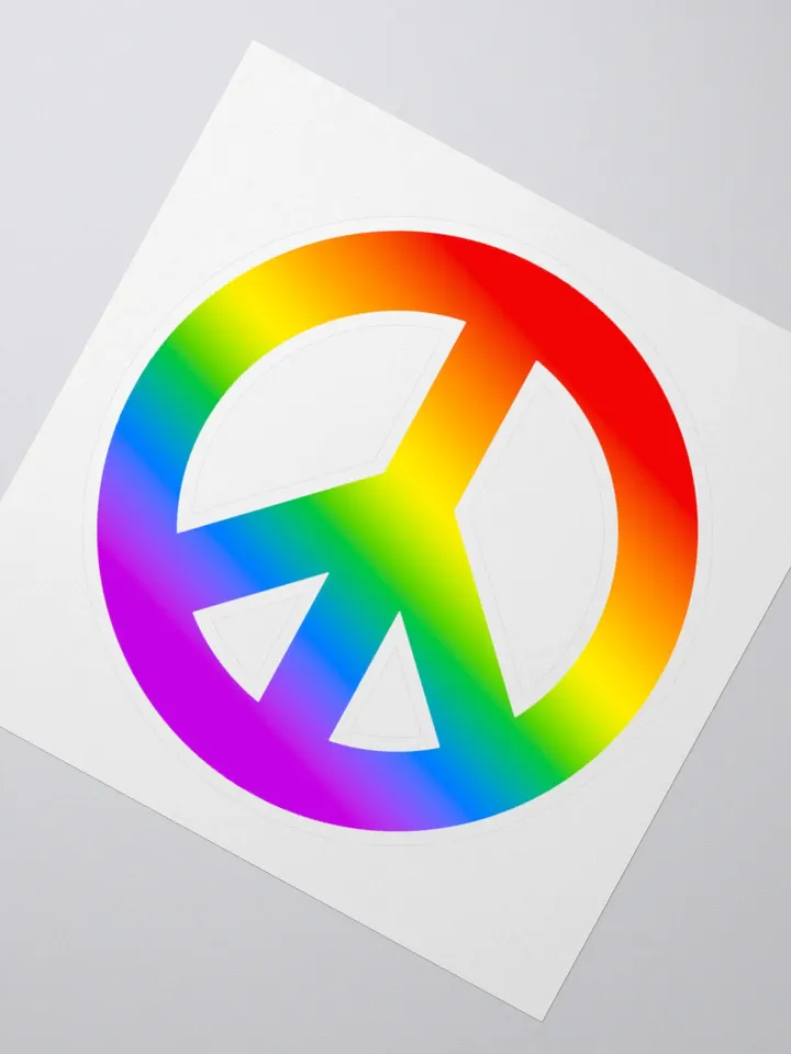 Peace Rainbow / Sticker product image (2)