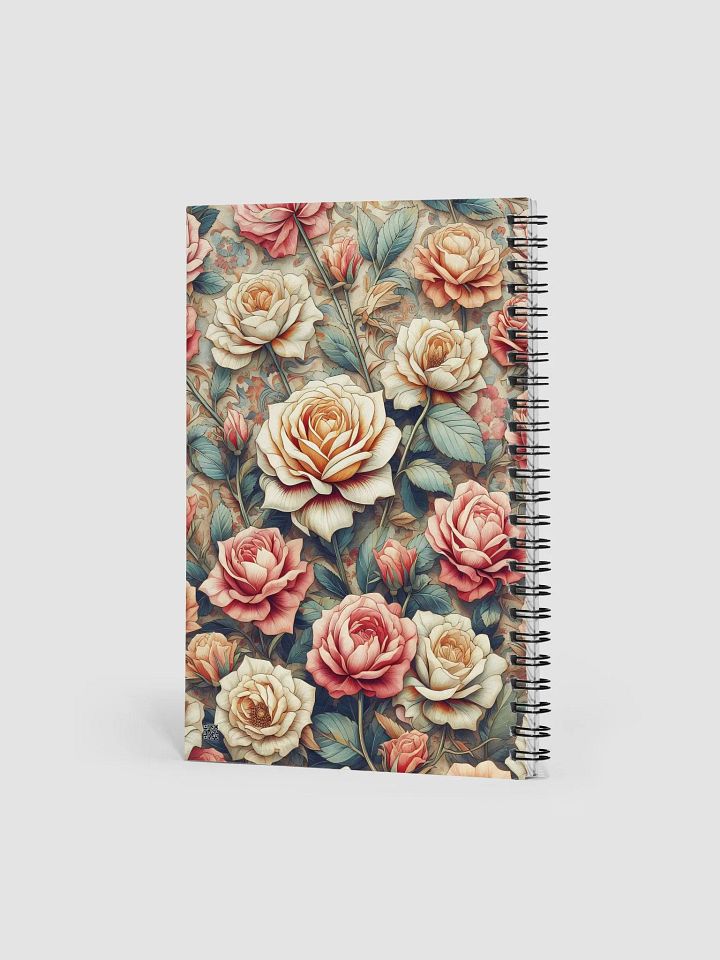 Royal Floral Spiral Notebook product image (2)