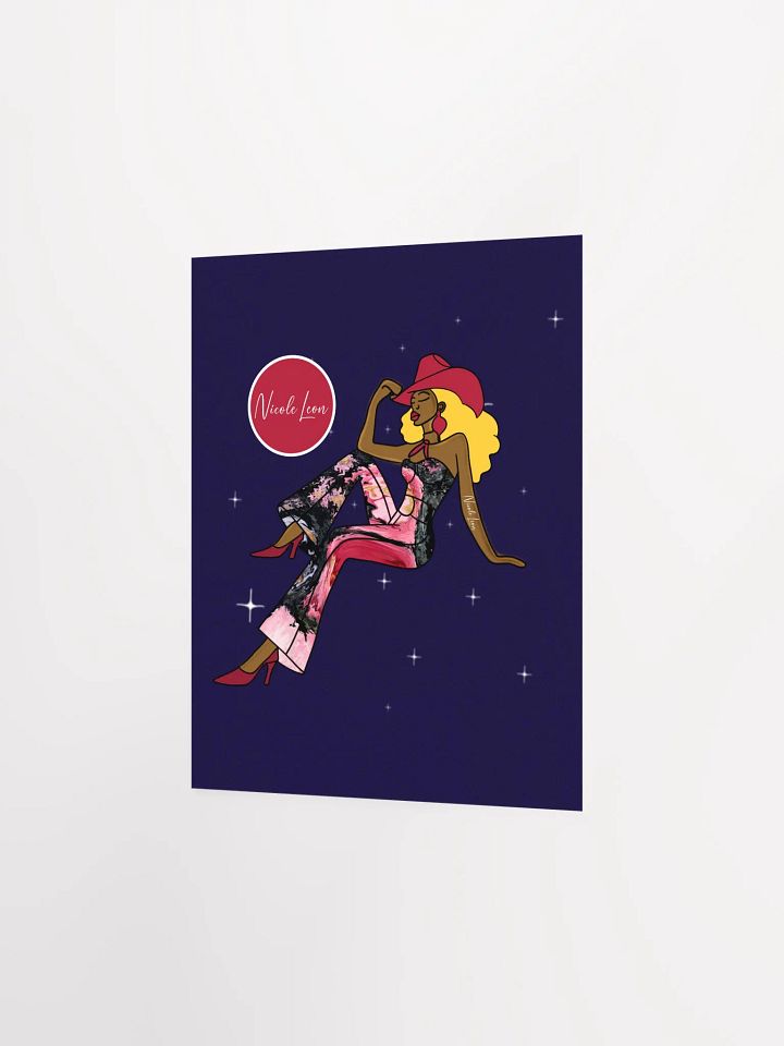 Cosmic Fashionista Matte Poster product image (2)