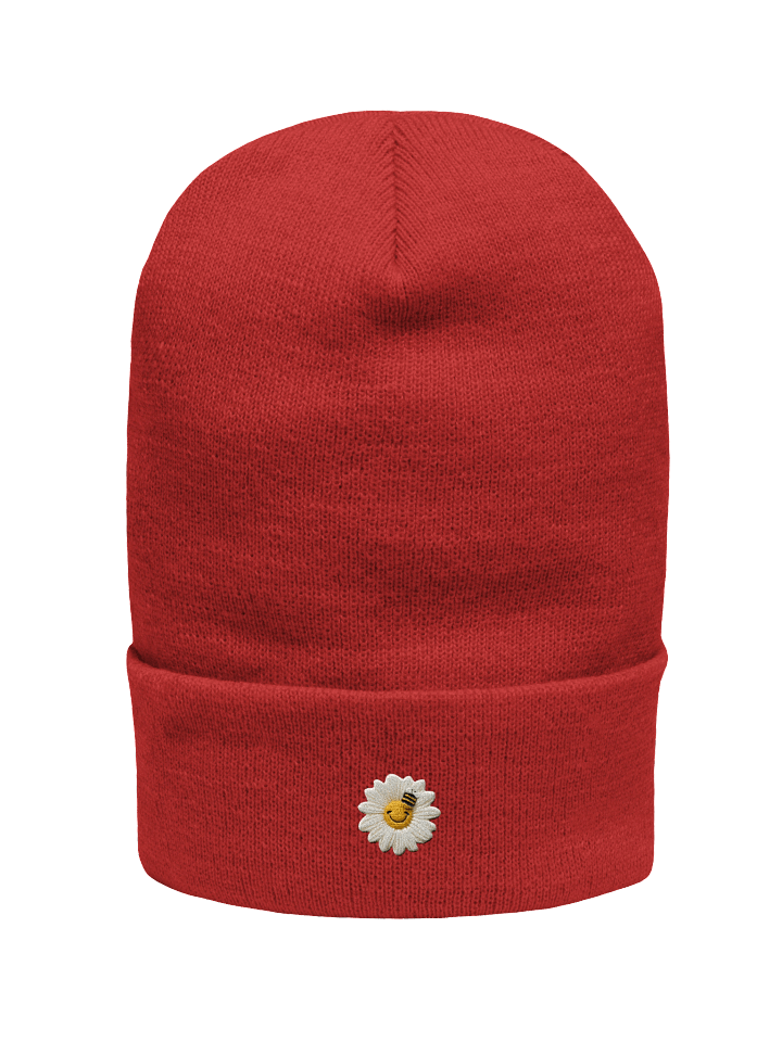 Buzzing Daisy Beanie Patch 🐝🌼 product image (1)