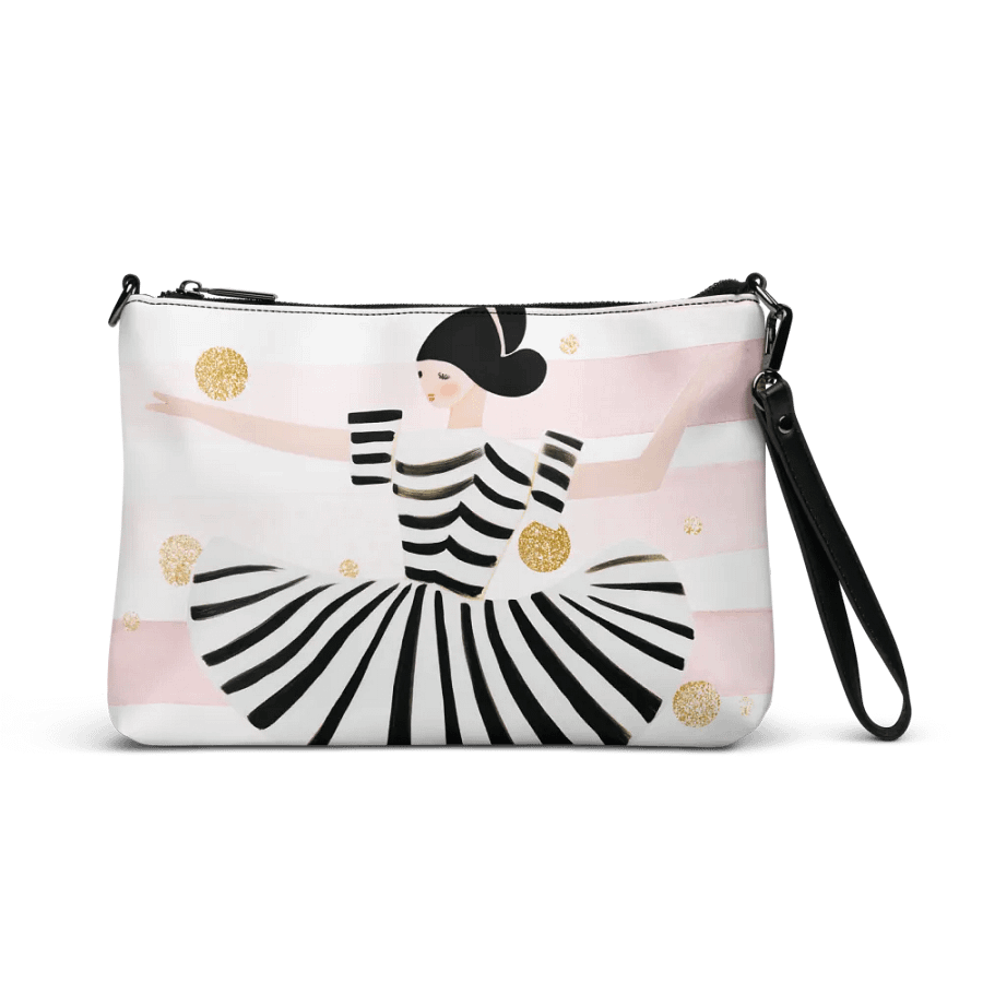 'Dancing Pretty' Striped Chic Crossbody Bag product image (1)